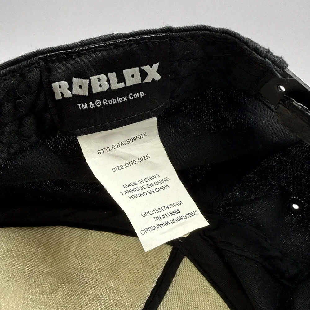 Roblox Boys Baseball‎ Cap Snapback Baseball Hat